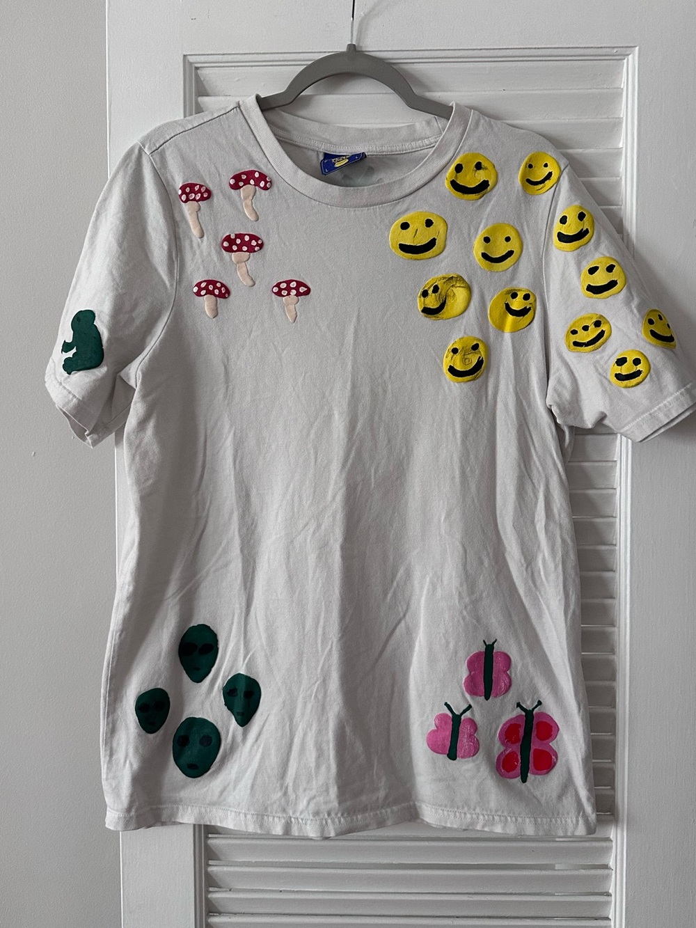 Coney Island Picnic Hand-Painted Graphic Tee — Size L